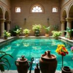 El aljibe del Palacio de las Veletas en Cáceres