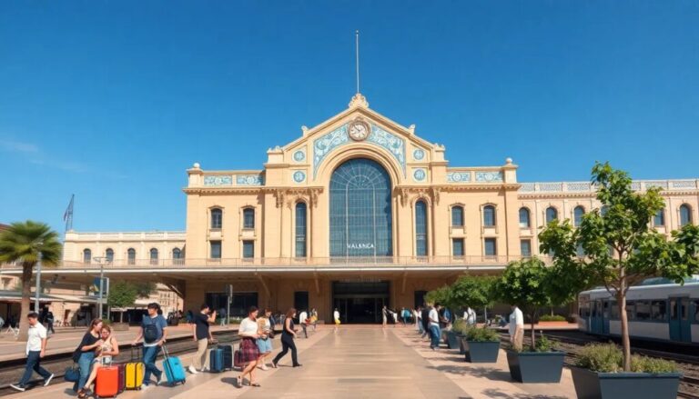 Estacion Joaquin Sorolla en Valencia