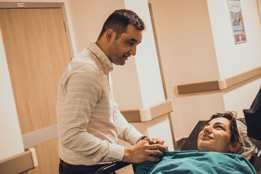 Personal de enfermería en el Mejor Hospital de México