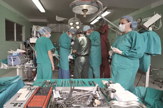Pacientes recibiendo atención en la Red de Atención Médica