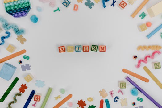Infografía sobre los 7 pasos para tratar el trastorno del espectro autista